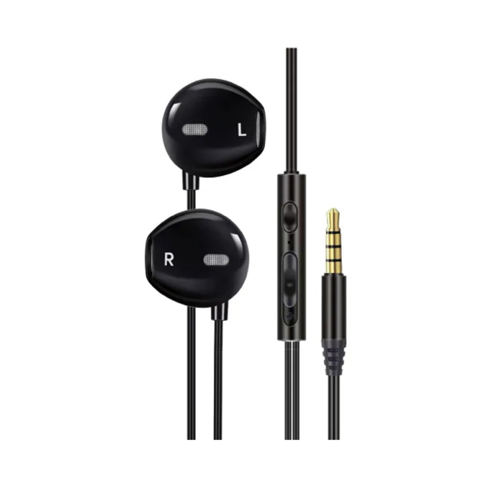 【POLYWELL】3.5mm耳塞式有線耳機(含收納包)