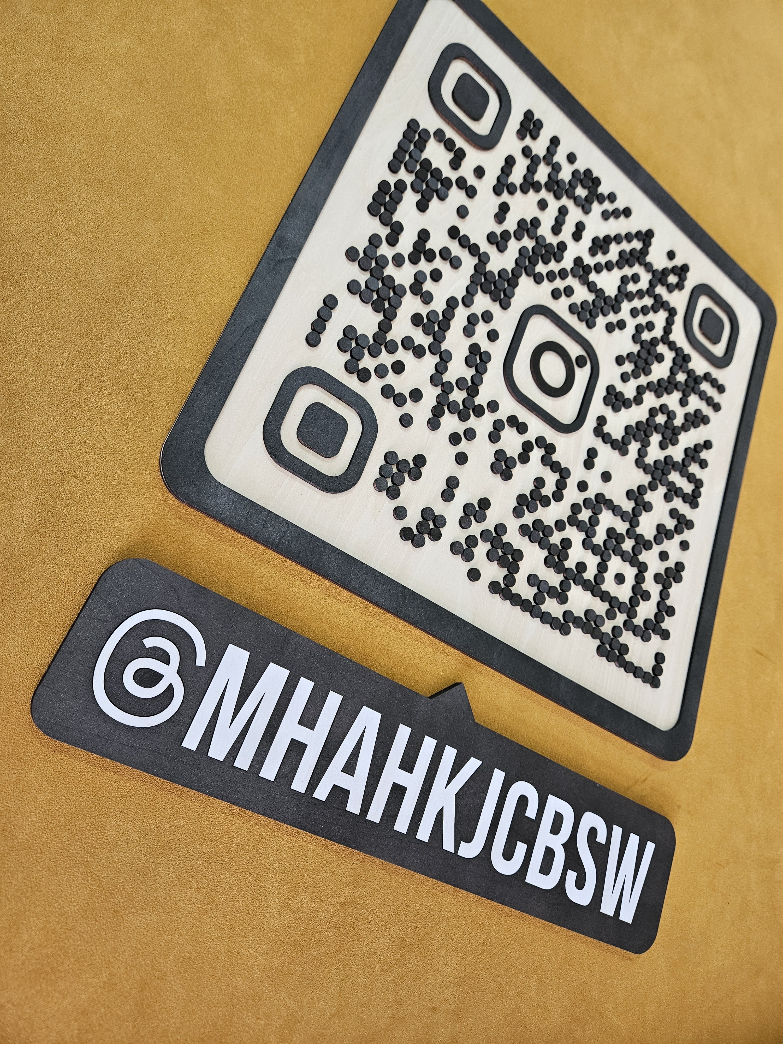 QR Code 巨型立體打卡牌