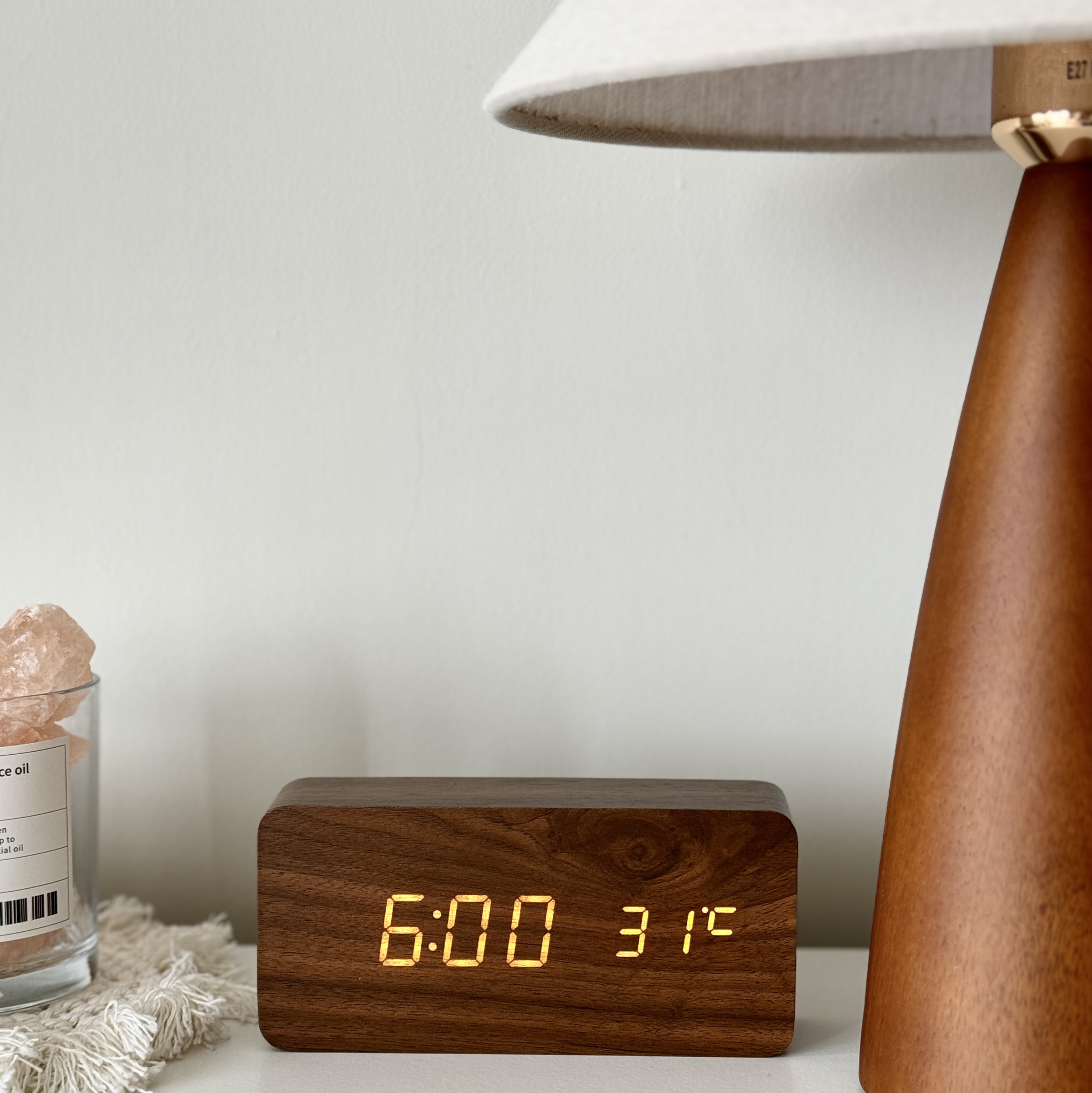 木紋LED時鐘