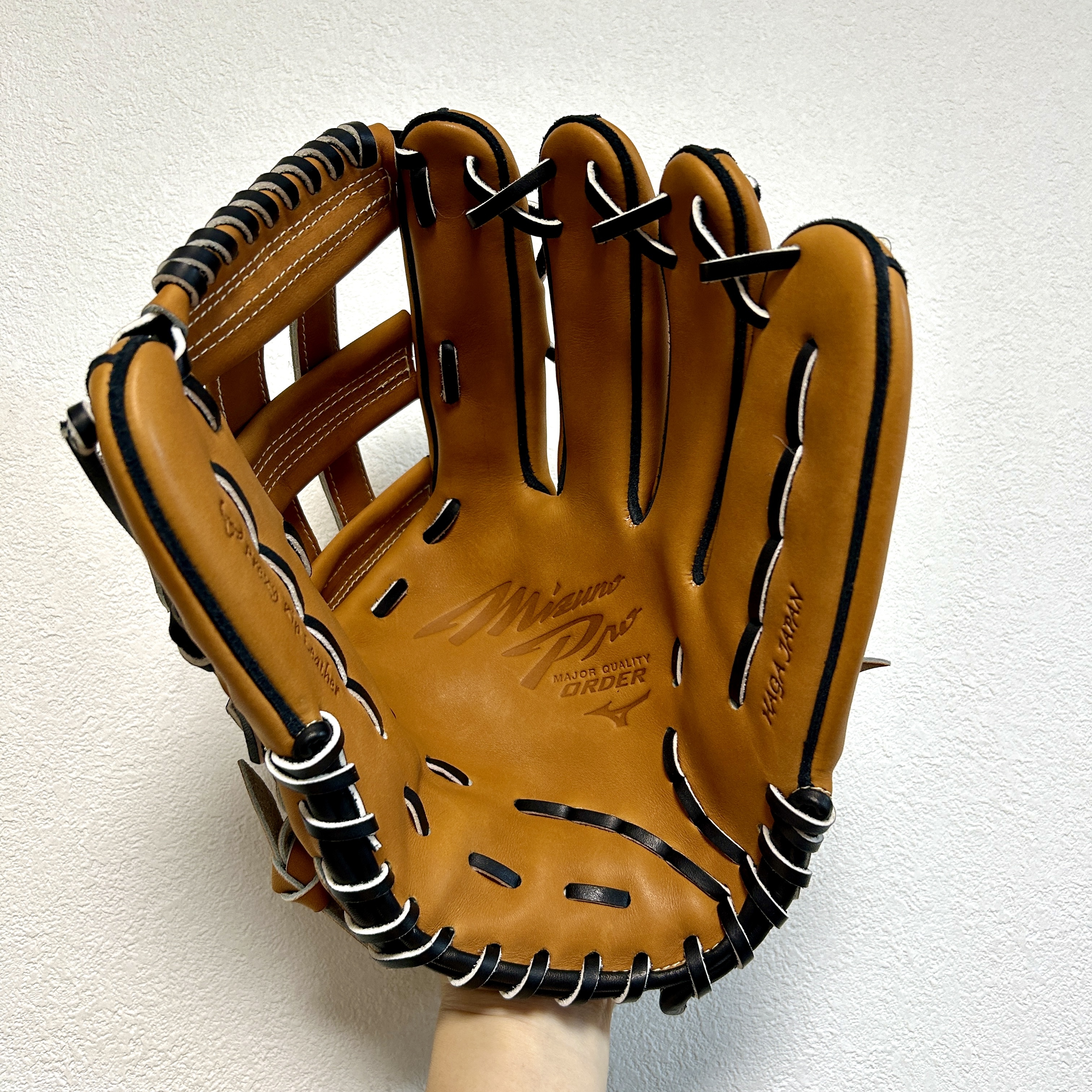 【照片分享】 MizunoPro Order 硬式外野訂做 神里　和毅(横浜DeNA)モデル  1AJGH72250 -5mm