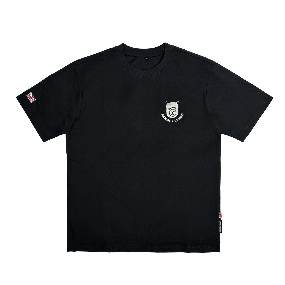 羊駝星星毛巾繡Ｔ恤