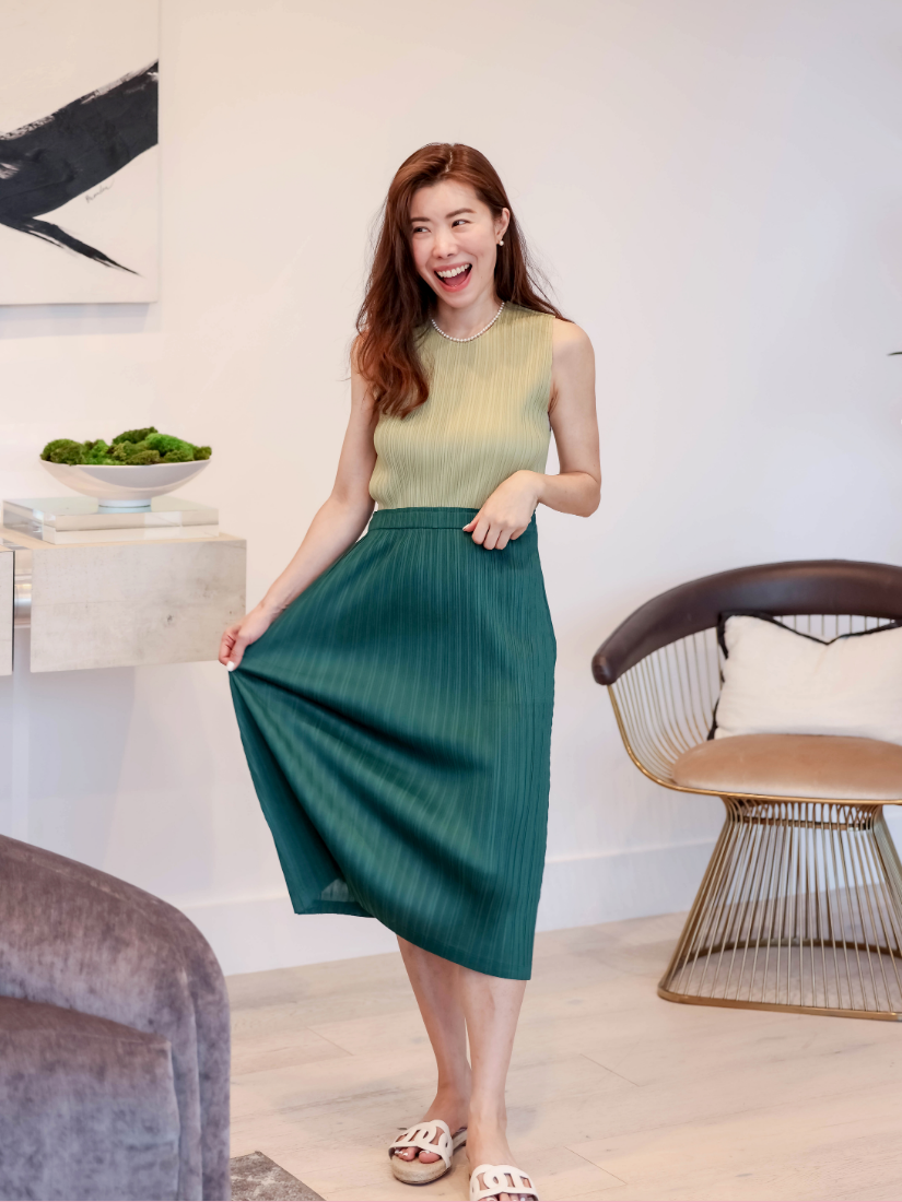 [現貨] Moonlight 輕盈悠悠中長裙 [ 12色 / Free ]