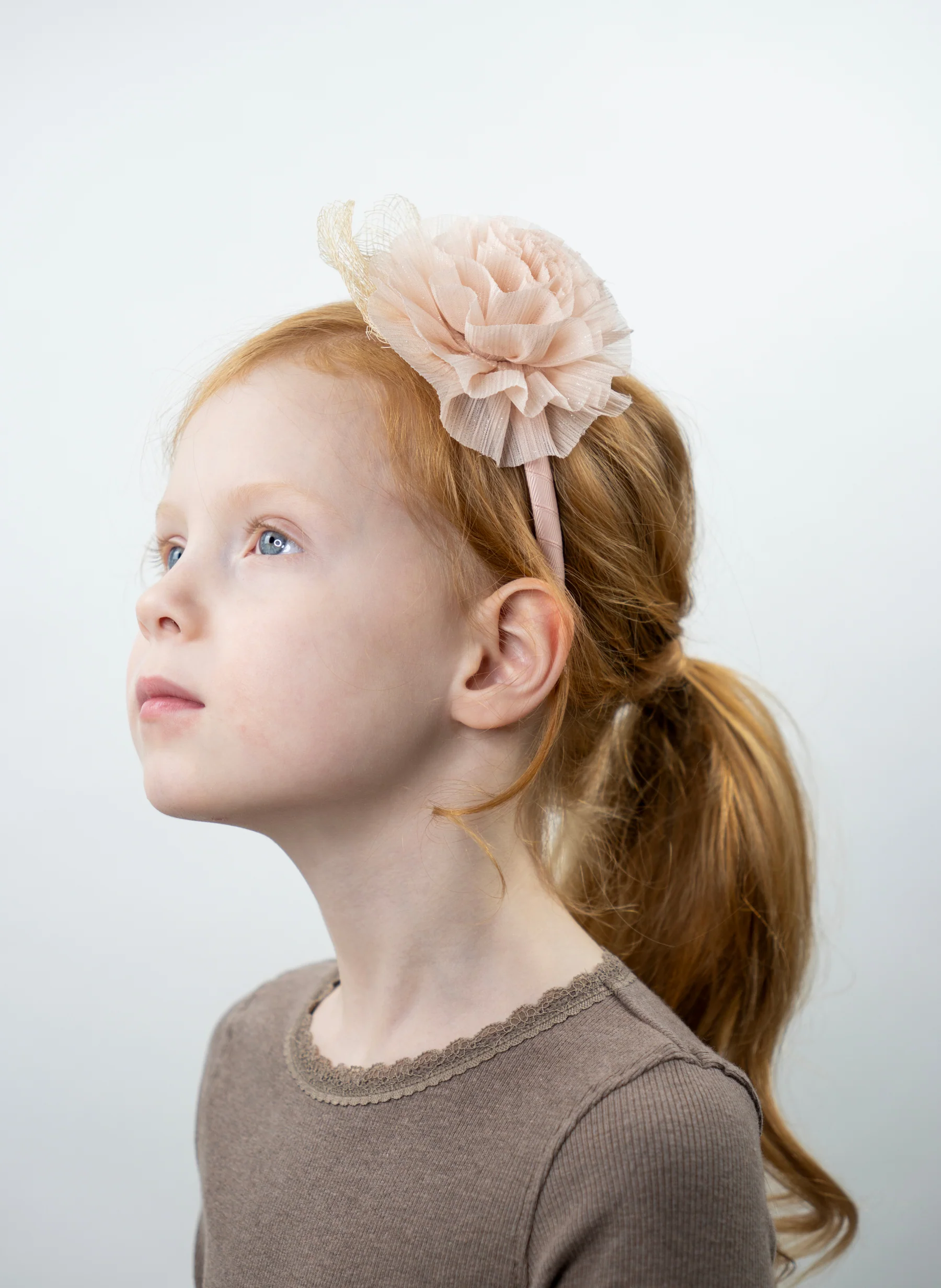 德國Billy loves Audrey 花朵髮箍-GRAPEFRUIT SORBET