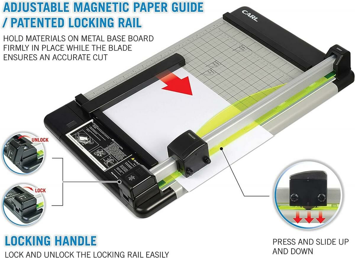 CARL - 日本 CARL A3 重型滾輪式鎅紙機 #DC-230N切割切紙機《香港行貨》- 1 部