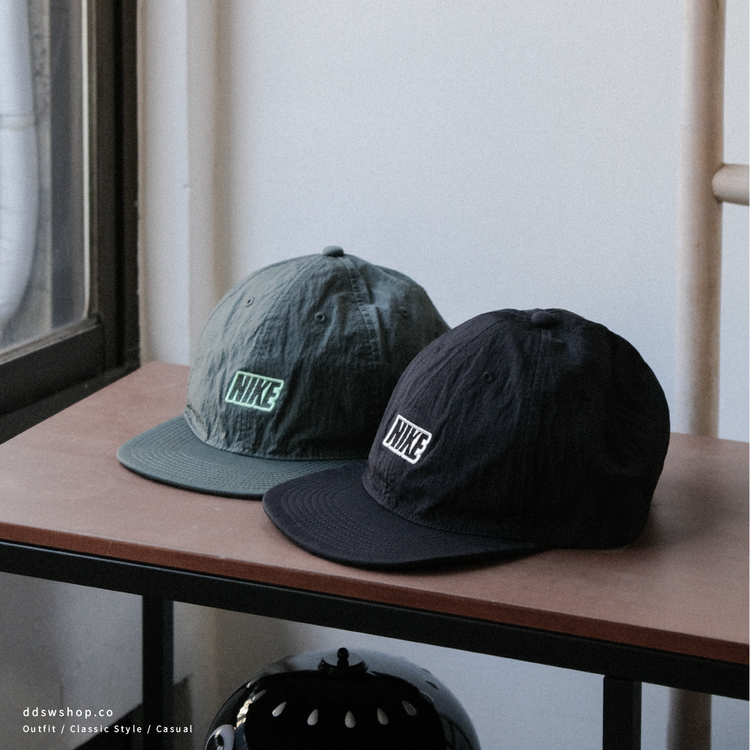 Nike Club Unstructured 尼龍遮陽帽 黑色 FQ3275-010 綠色 FQ3275-338