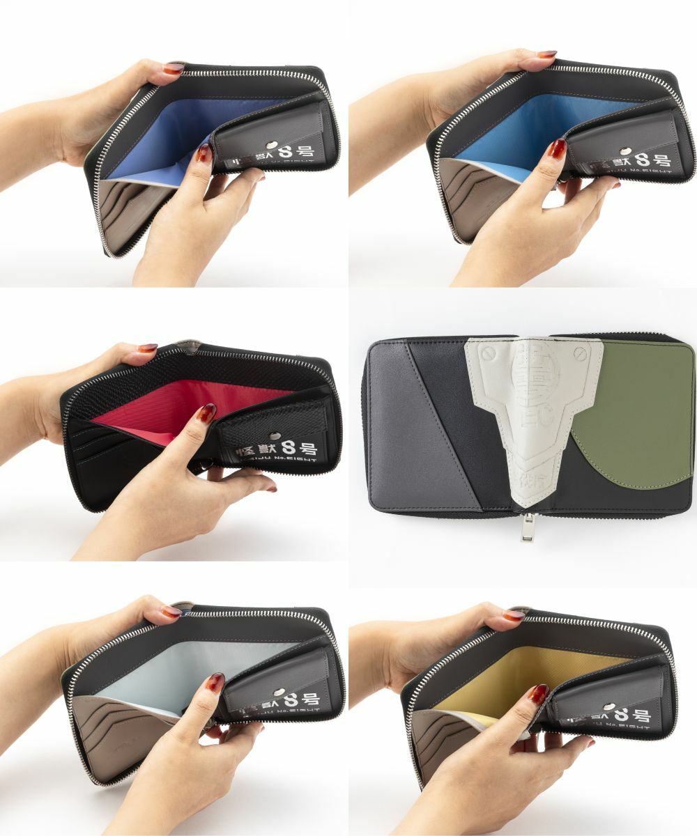 預購-怪獸8號 皮革錢包 系列 【日本進口精品】