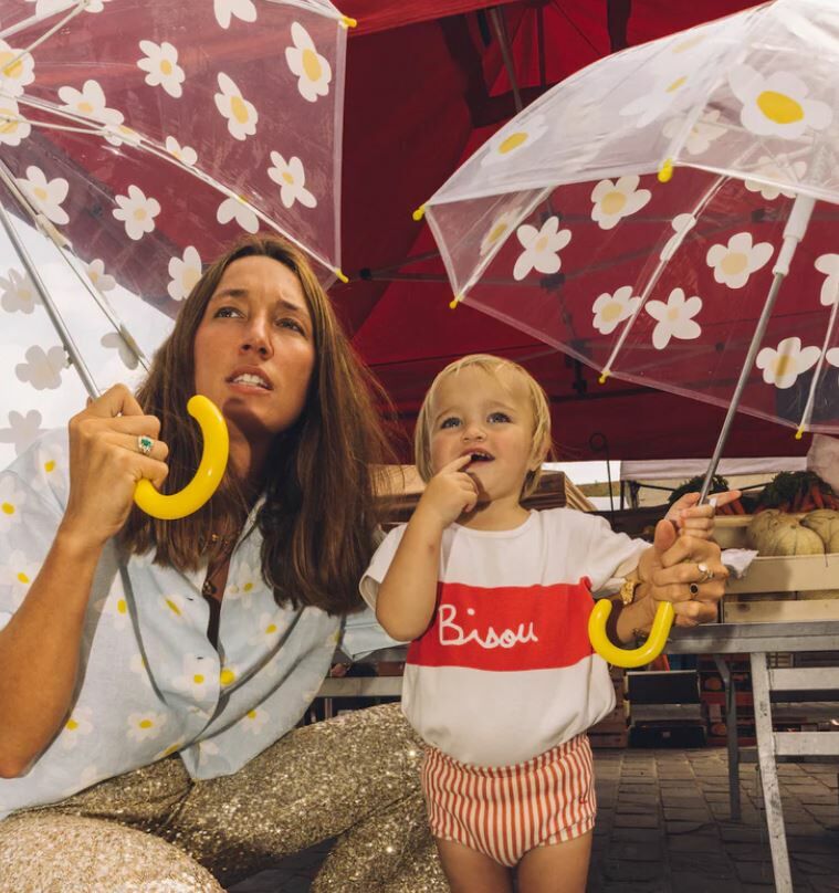 Mathilde cabanas 童用雞蛋花傘 Child Flowers Umbrella