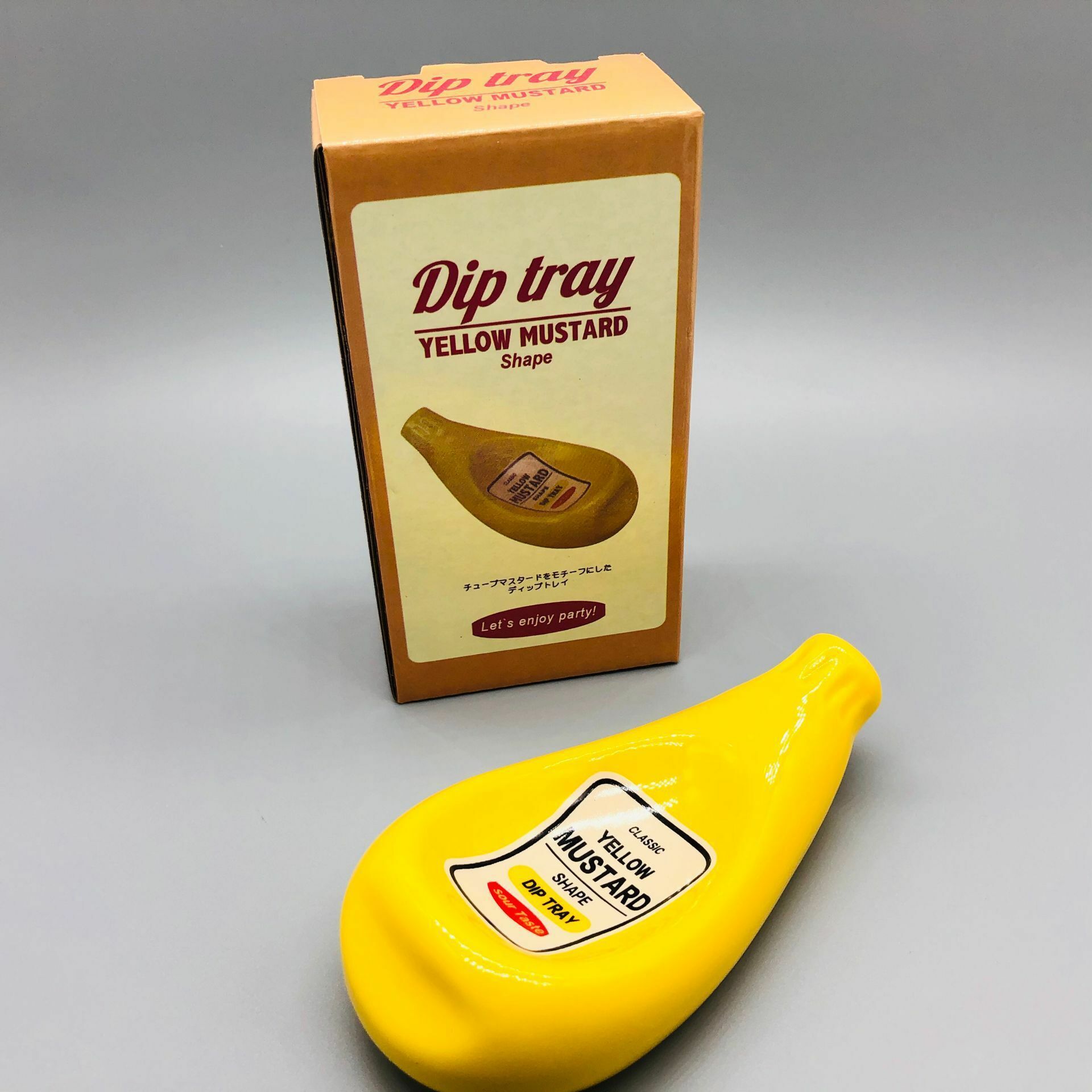醬料碟∣趣味系列 黃芥末瓶∣FOHO