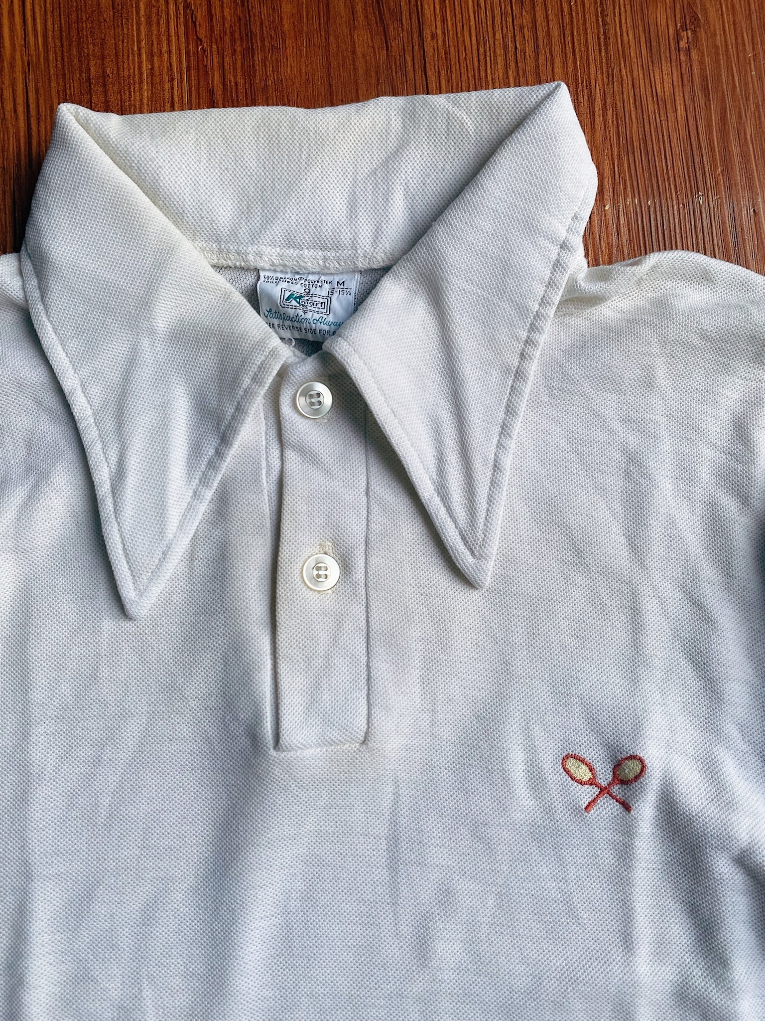 Vintage POLO Shirt/古著80-90s USA 球類運動POLO 衫