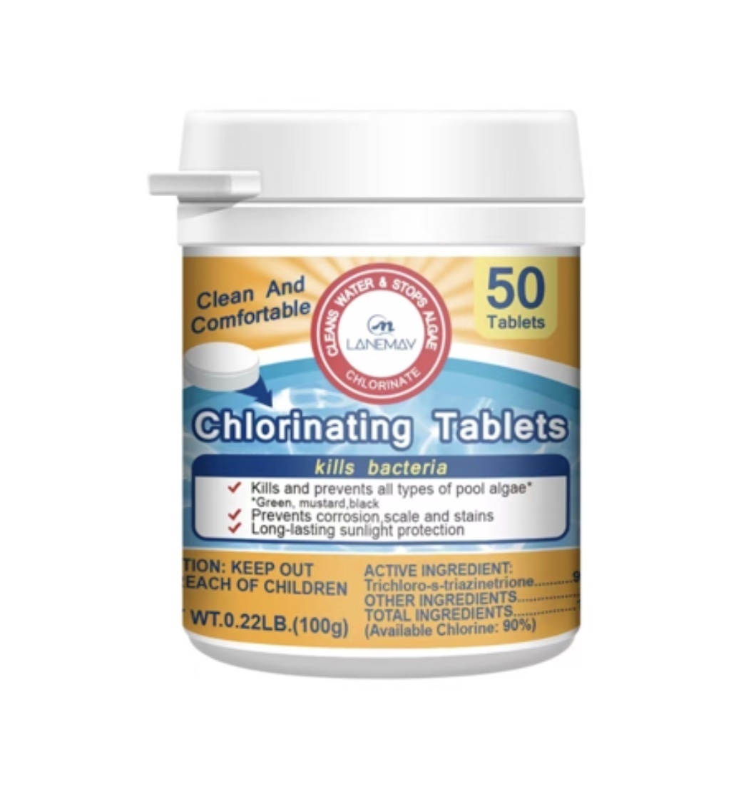 【50 capsules】 CLO2 Bleaching Pill Bleaching Tablets Chlorine Dioxide Water-soluble Disinfection Tablets 1 Tablet 1 Disinfection Toilet Drain Mouth Epidemic Prevention Bleach Pill Epidemic Prevention Essential