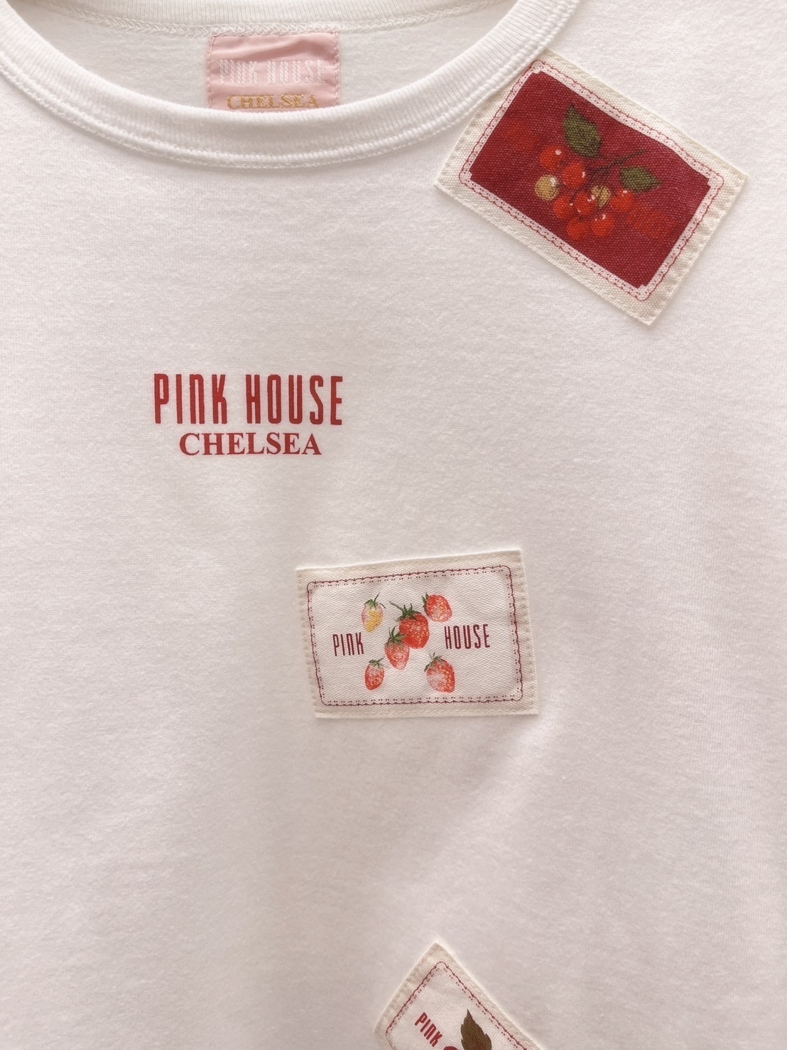 Pink house 水果圖上衣
