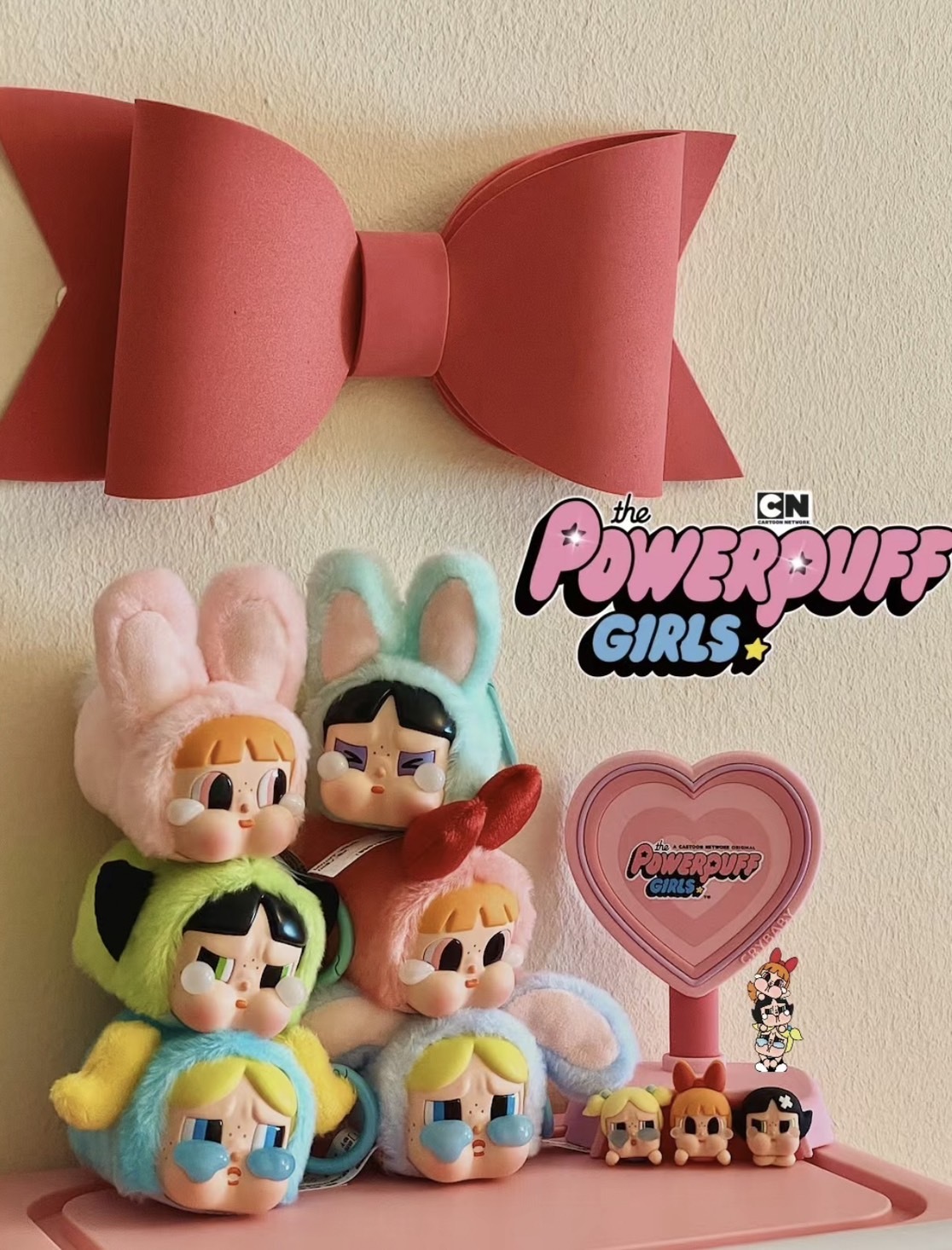 #預購 BJY STORE POPMART x 飛天小女警聯名吊飾掛件盲盒