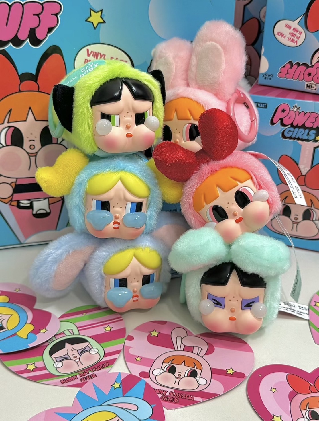 #預購 BJY STORE POPMART x 飛天小女警聯名吊飾掛件盲盒