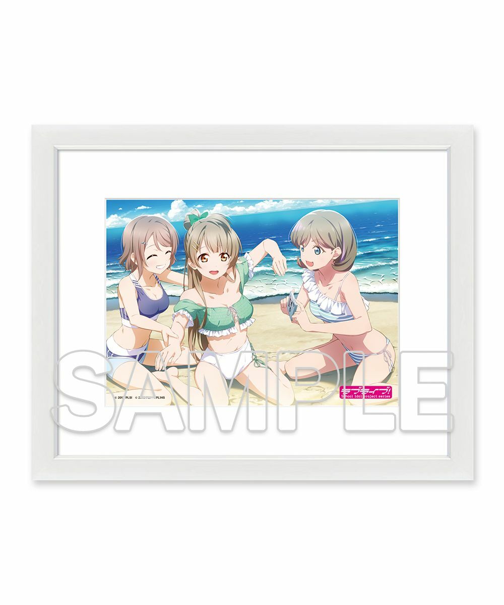 預購-『LoveLive！』 系列 A5高精細印刷畫 琴梨＆曜＆可可【日本進口精品】