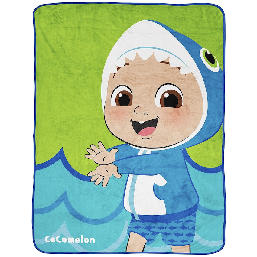 美國 Cocomelon 超柔軟毛絨毯