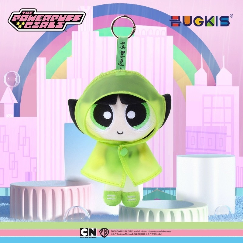 #預購 BJY STORE 飛天小女警 雨衣造型玩偶吊飾