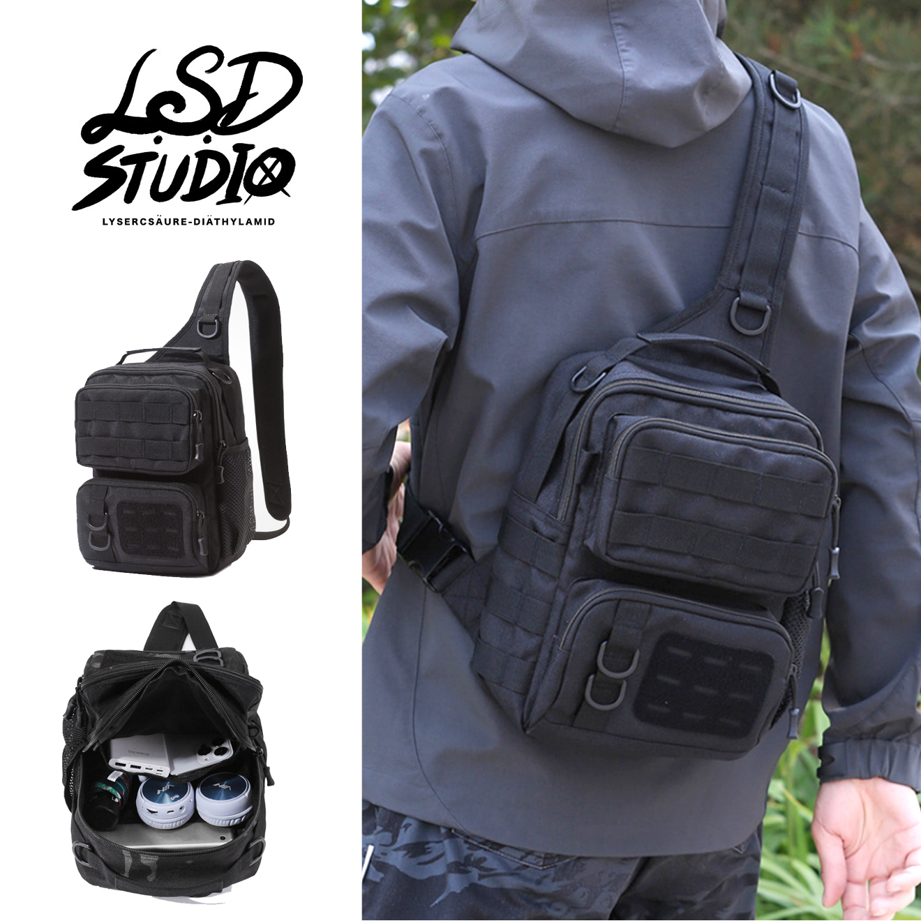【BGYDH4】坦克系列-特遣單肩戰術背包