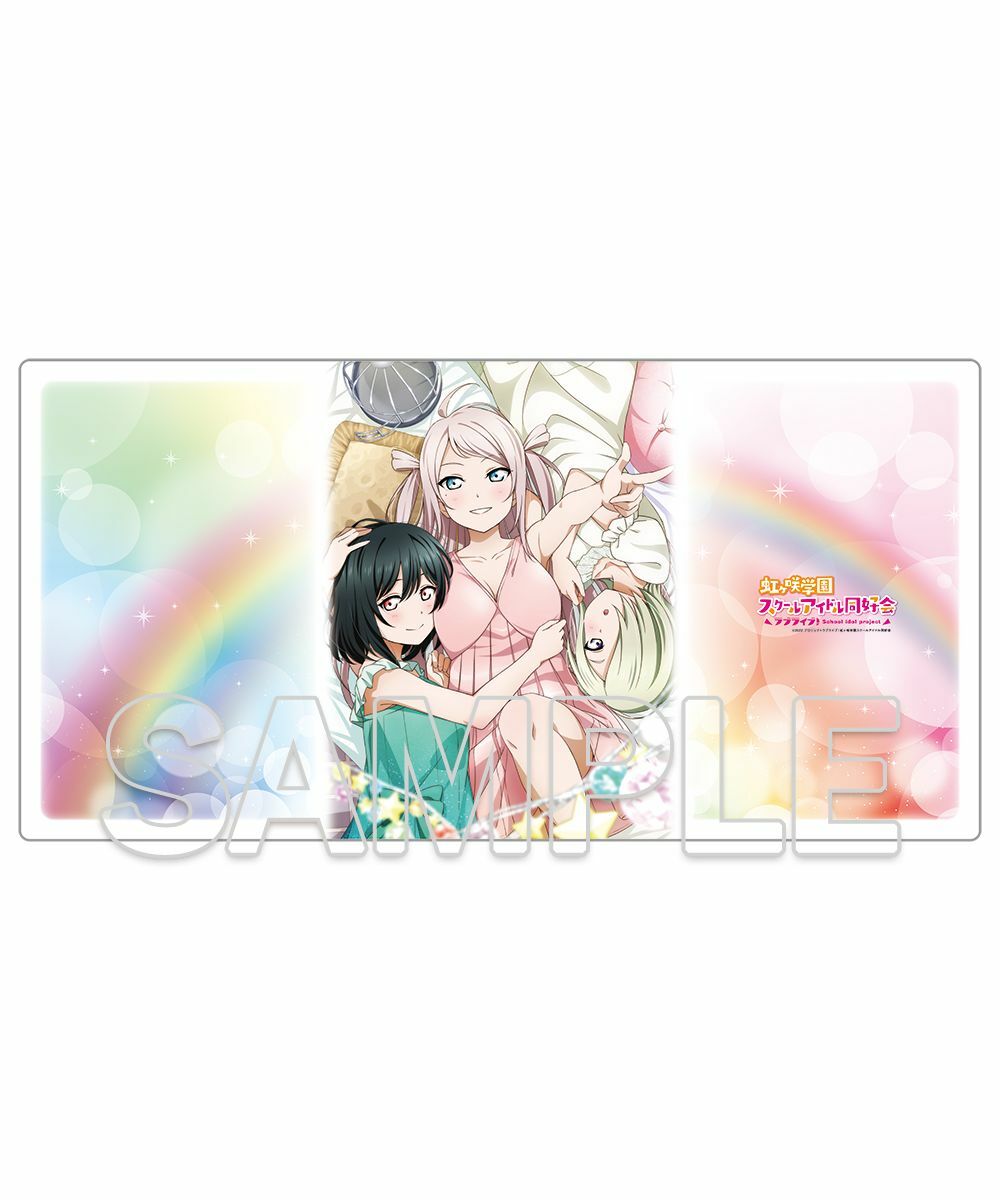 預購-『LoveLive！虹咲學園學園偶像同好會』 特製桌墊 栞子＆米雅＆嵐珠【日本進口精品】