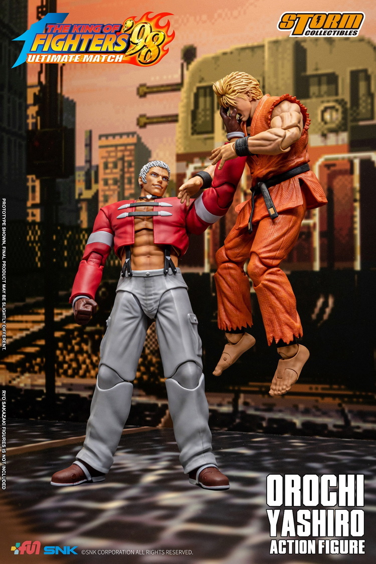七枷社 ’98 KOF Collectibles Storm 開封済み 七枷社 拳皇98 98 KOF Toys Storm ゲームキャラクター