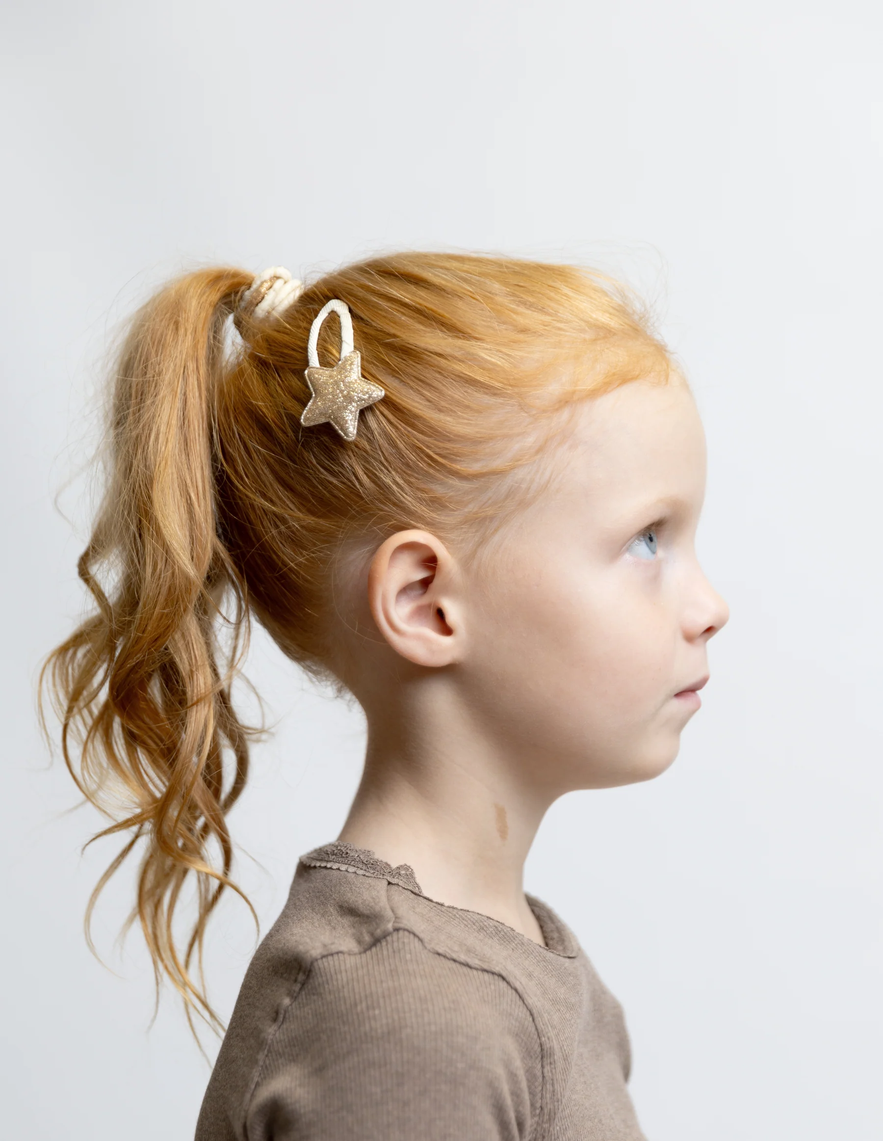 德國Billy loves Audrey 星星按扣髮圈套組-MOCCA