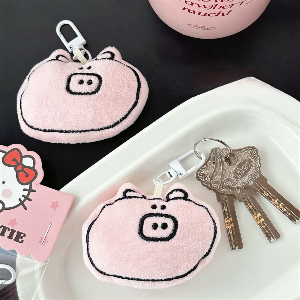 《4444》粉色可愛小豬豬掛飾