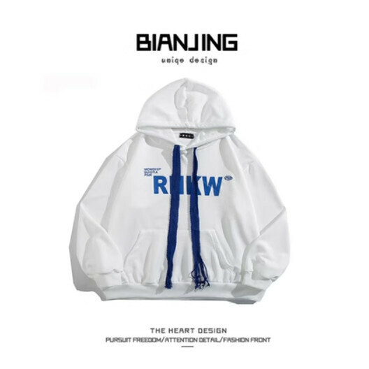 Hot recommended hooded sweatshirt [white] (size: S-3XL) (please contact customer service to confirm the delivery size after placing the order)