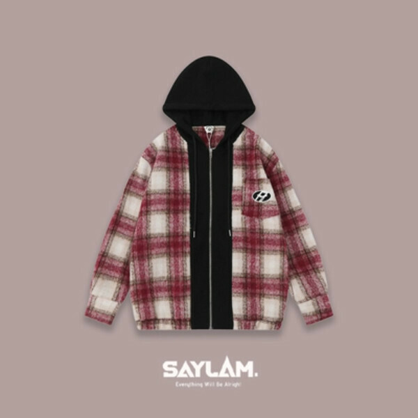Hot Recommended SAYLAM American Street Retro Color [Quiet Time] Pink Please contact customer service to confirm the size after placing the order