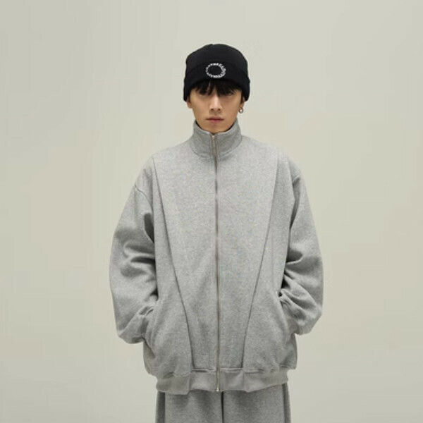 Hotly recommended sports and leisure cardigan and sweatshirt set [gray jacket size M-XL, please confirm the delivery size with customer service after placing the order]