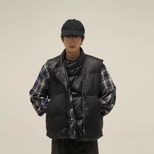 Popular vest and vest jacket [Black M-XL sizes, please confirm the delivery size with customer service after placing the order]
