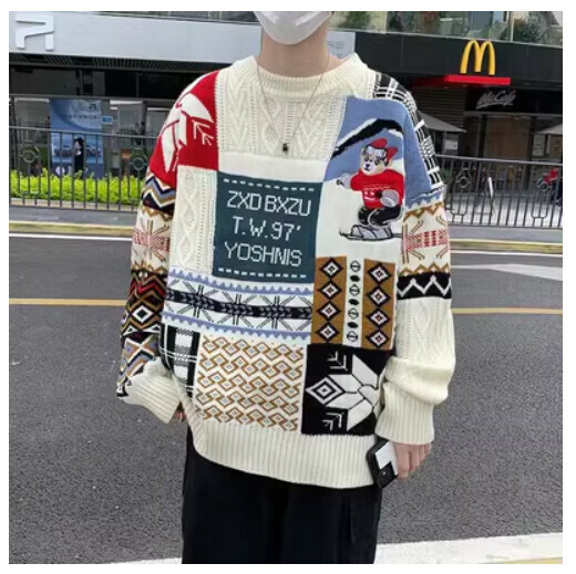 Popular sweater jacket [apricot] (size: S-3XL) (please contact customer service to confirm the delivery size after placing the order)