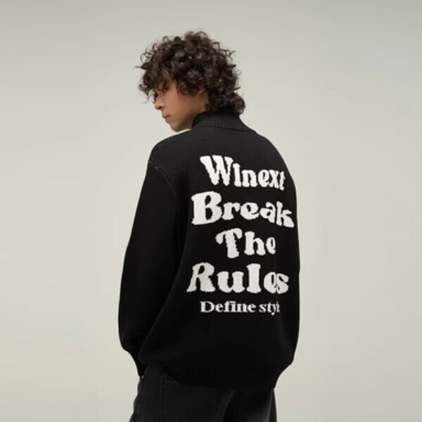Popular thickened half turtleneck cardigan and sweater jacket [Black M-XL sizes, please confirm the delivery size with customer service after placing the order]