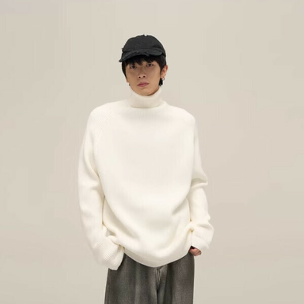 Popular solid color sweater [white size M-2XL, confirm delivery size with customer service after placing order]