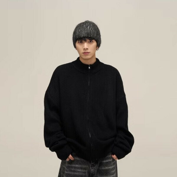 Popular half turtleneck sweater [Black M-XL sizes, please confirm the delivery size with customer service after placing the order]