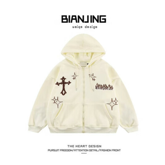 New Cardigan Jacket Sweater [White] (Size: S-3XL) (Please contact customer service to confirm the delivery size after placing the order)