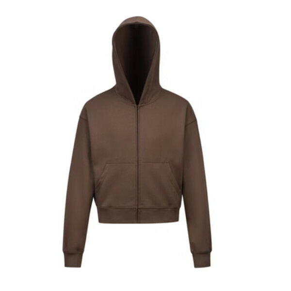 New cleanfit zipper sweatshirt jacket [Dark brown zipper size S-XL, confirm delivery size with customer service after placing order]