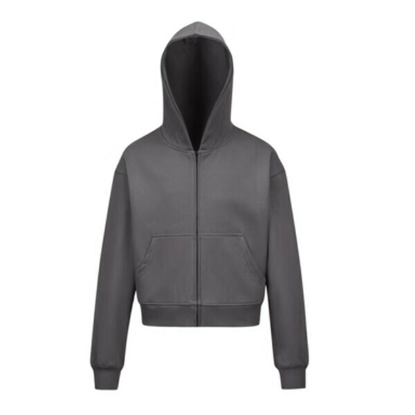 New cleanfit zipper sweatshirt jacket [Paris gray zipper size S-XL, confirm delivery size with customer service after placing order]