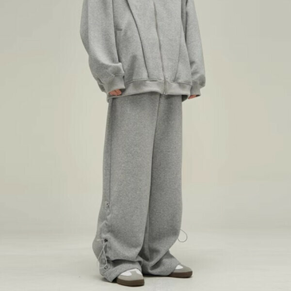 Popular sports and leisure cardigan and sweatshirt suit [gray pants M-XL sizes, please confirm the delivery size with customer service after placing the order]