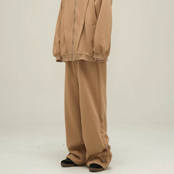 Popular sports and leisure cardigan and sweatshirt set [khaki pants in M-XL sizes, please confirm the delivery size with customer service after placing the order]