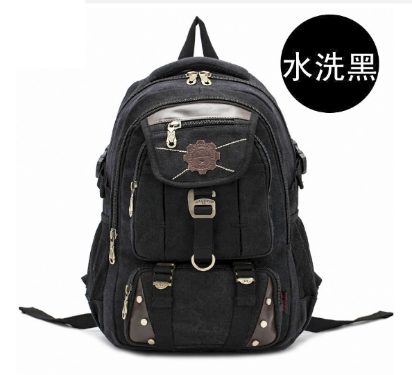 Hot Recommended Men's Backpack Travel Backpack [Black]