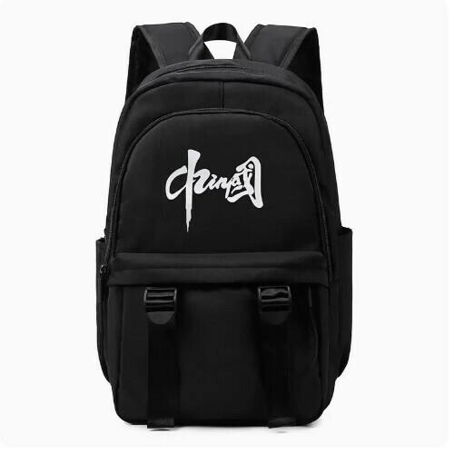 Hot Recommended Large Capacity Travel Outdoor Backpack Computer Bag (Black-China-Large)