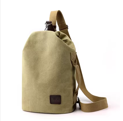 Hot Recommended Men's Chest Bag, Crossbody Bag, Shoulder Bag, Sports and Leisure Crossbody Bag [Khaki Color]