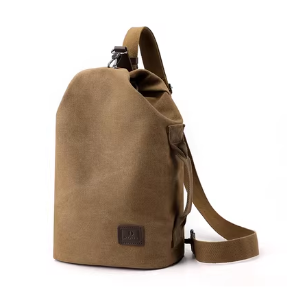 Popular Men's Chest Bag, Crossbody Bag, Shoulder Bag, Sports and Leisure Crossbody Bag [Brown]