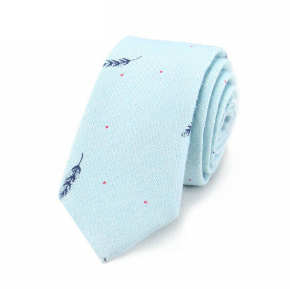 Hot recommendation: 6cm narrow cotton and linen tie (item number LR-08)