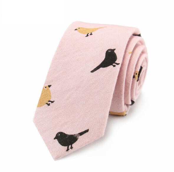 Hot recommendation: 6cm narrow cotton and linen tie (item number LR-06)