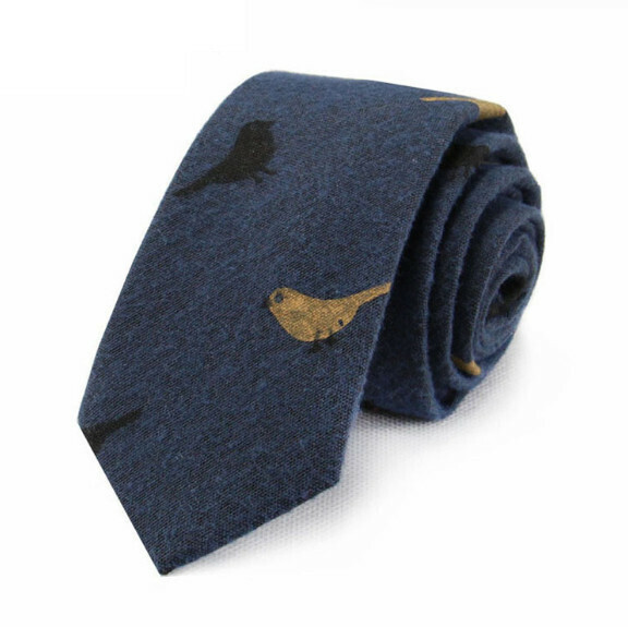 Hot recommendation: 6cm narrow cotton and linen tie (item number LR-01)