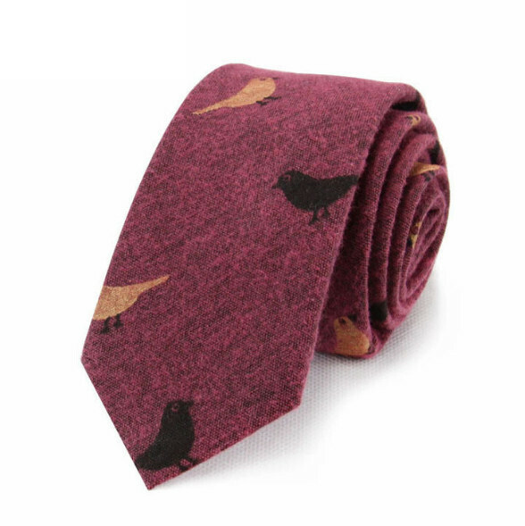 Hot recommendation: 6cm narrow cotton and linen tie (item number LR-02)