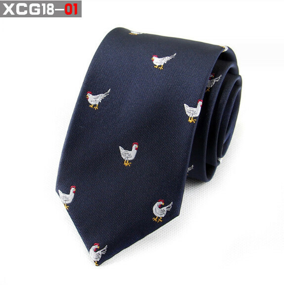Hotly recommended fashionable jacquard tie (XCG18-01)