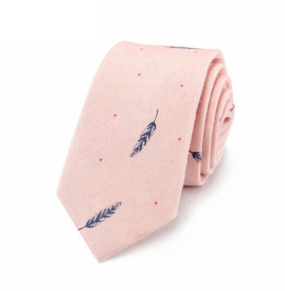 Hot recommendation: 6cm narrow cotton and linen tie (item number LR-12)