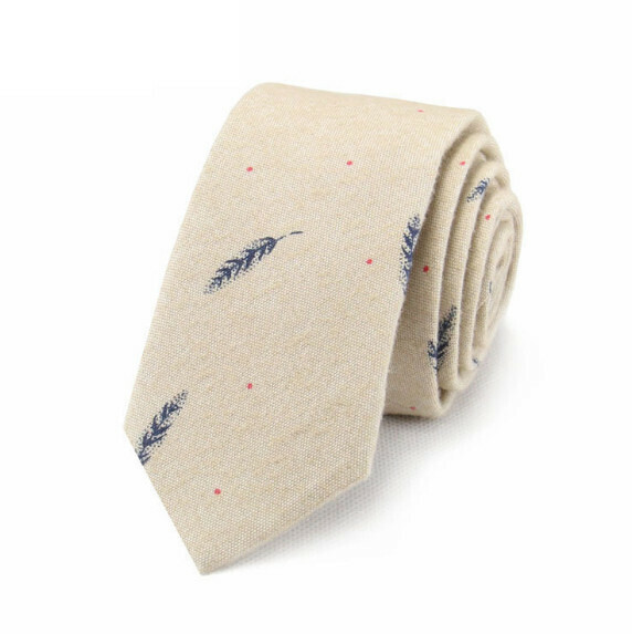 Hot recommendation: 6cm narrow cotton and linen tie (item number LR-11)