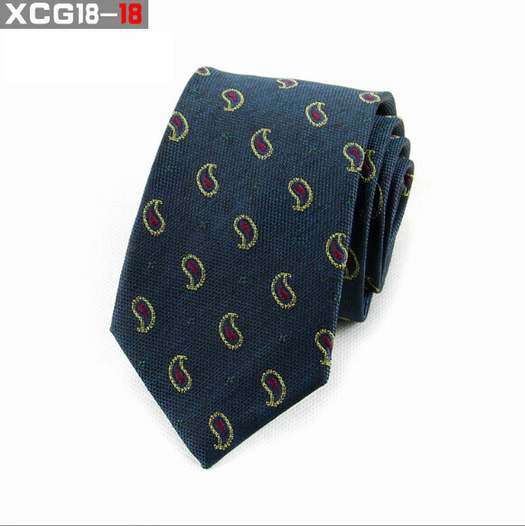 Hotly recommended fashionable jacquard tie (XCG18-18)